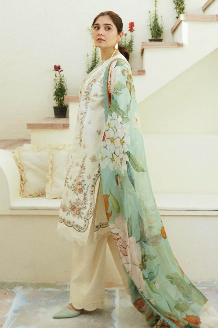 3pc-Printed-Embroidered-Lawn HC 108