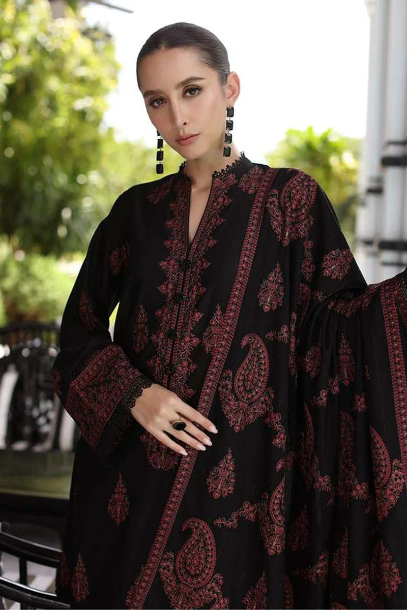 3pc-Embroidered-Lawn SD 206